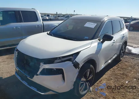 2021 Nissan Rogue Platinum Fwd from USA, damaged, VIN JN8AT3DC6MW105795